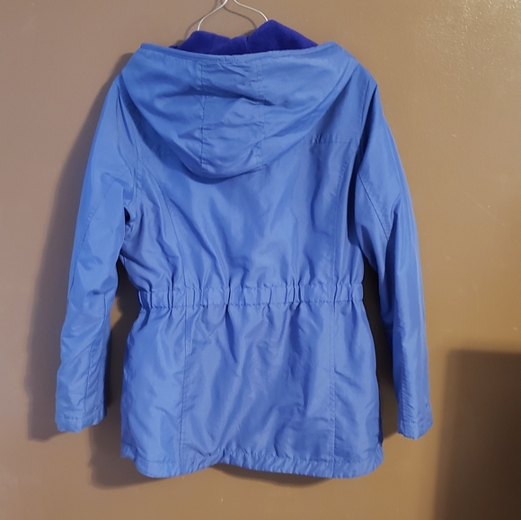 Rothschild Purple Lined Jacket Coat SZ XL 16 - Picture 3 of 5